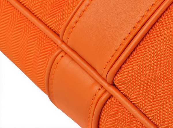 Best Hermes Canvas Handbags Orange 509001